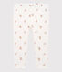 Leggings estampados de algodón de bebé niña