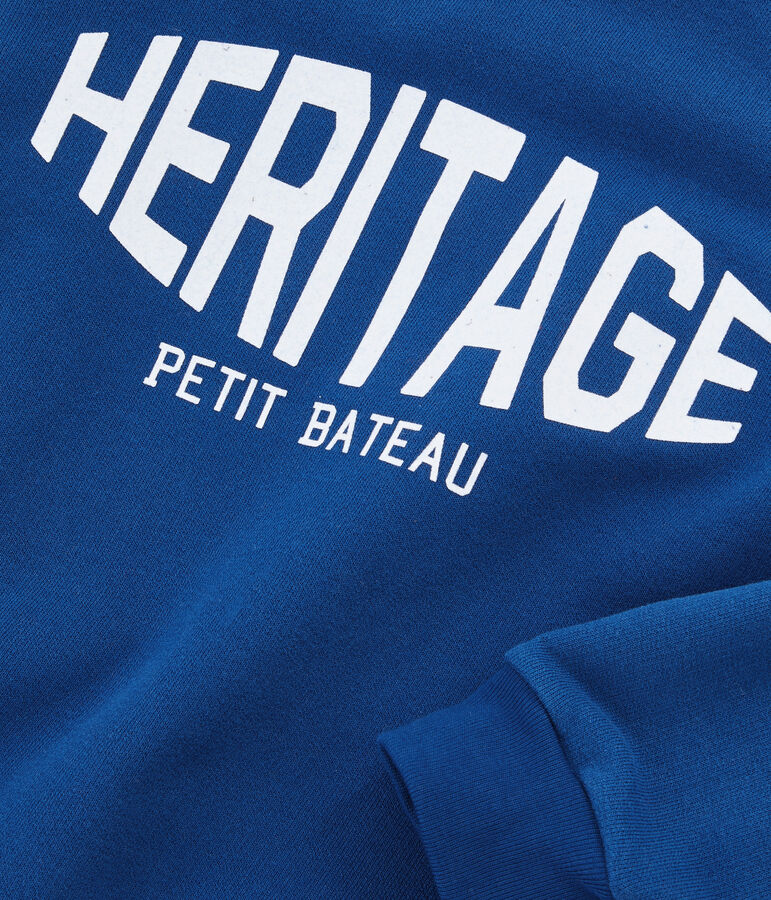 Sudadera de ni&ntilde;o azul