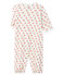 Mono saco para bebé de punto blanco MARSHMALLOW/rosa GRETEL/ MULTICO