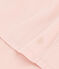 Camiseta LA RECTA de algodón con cuello de pico para mujer rosa SALINE