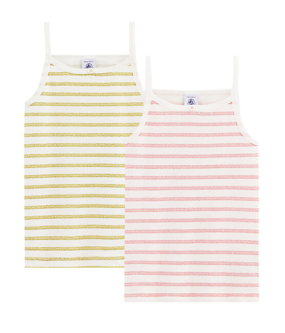 Dúo de camisas con tirantes para niña variante 1