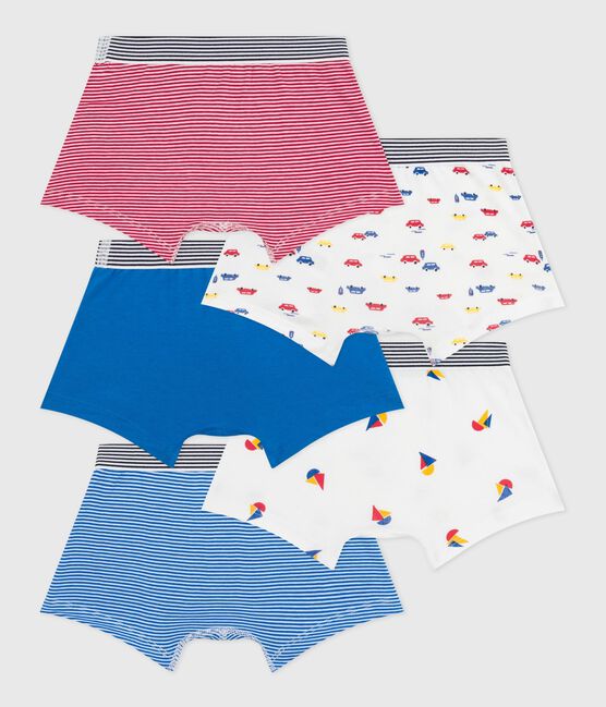 Juego de bóxeres infantiles de algodón estampado variante 1