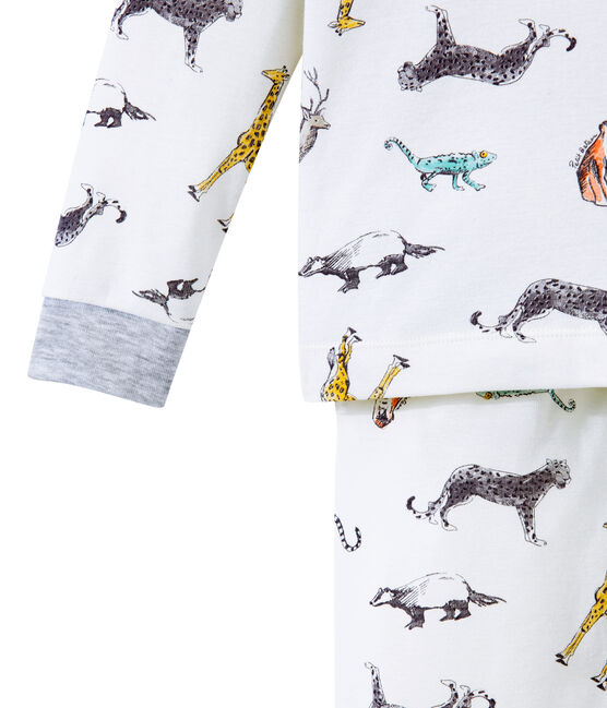 Pijama para niño blanco MARSHMALLOW/blanco MULTICO