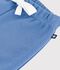 Pantal&oacute;n de jogging liso de algod&oacute;n para beb&eacute; azul