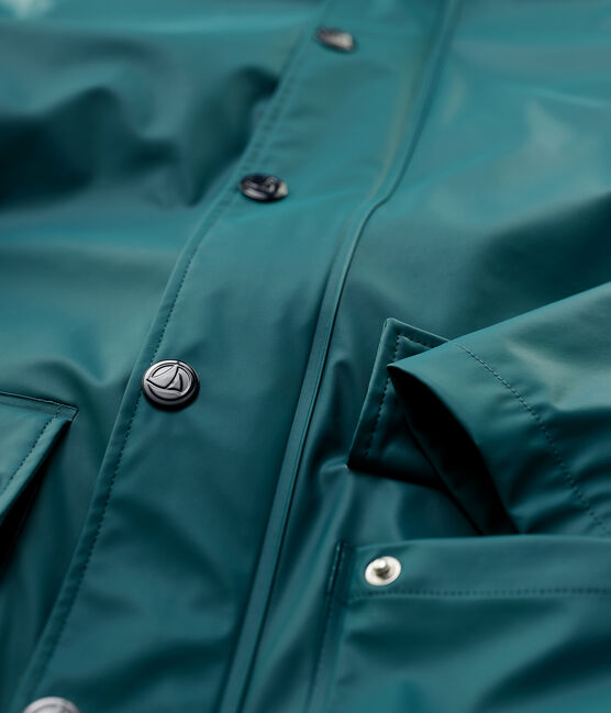 Impermeable emblemático unisex verde PINEDE