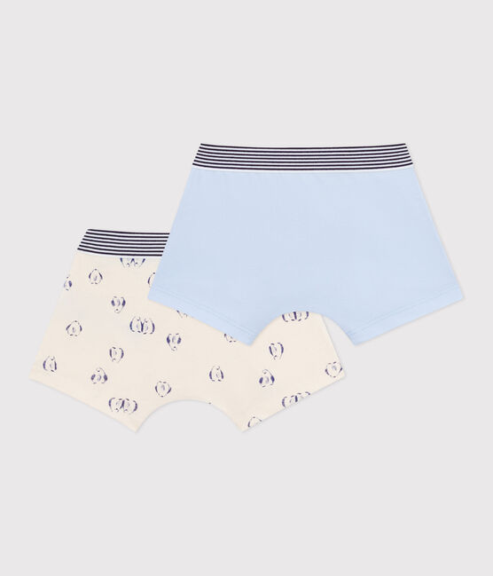 Juego de bóxeres infantiles de algodón con estampado de pingüinos variante 1