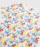 Pijama con estampado de gatos de algodón ecológico de niño blanco MARSHMALLOW/blanco MULTICO