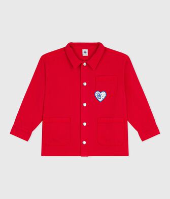 Chaqueta infantil lisa de algod&oacute;n