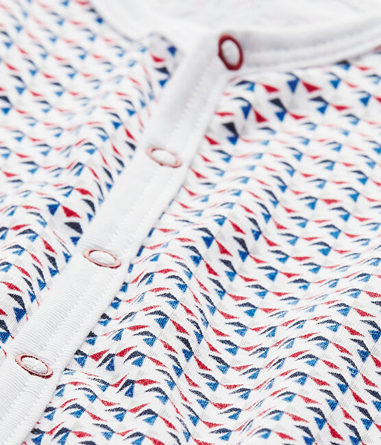 Pijama estampado para bebé niño blanco ECUME/blanco MULTICO