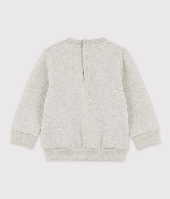 Sudadera de muletón de bebé gris BELUGA CHINE