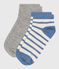 2 pares de calcetines de algodón para niñas con logo variante 1