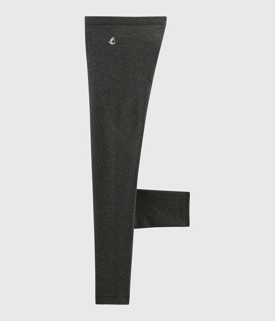 Leggings de punto para niña gris CAPECOD/amarillo OR
