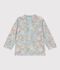 Camiseta con protecci&oacute;n UV con estampado de flores para beb&eacute; azul/multicolor