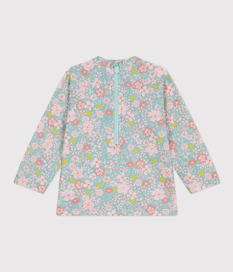 Camiseta con protecci&oacute;n UV con estampado de flores para beb&eacute; SPRAY/ MULTICO