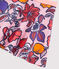Falda de playa UPF 50+ para niña rosa PATIENCE/blanco MULTICO