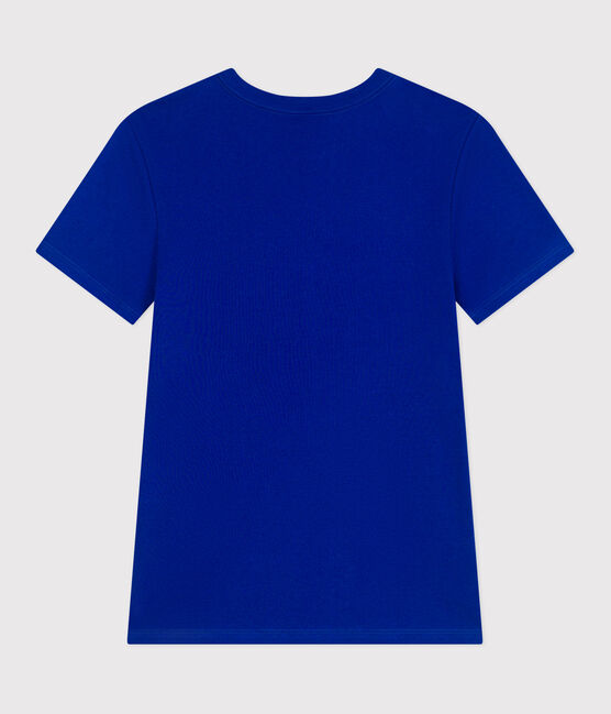 Camiseta Icónica lisa de algodón para mujer azul SURF
