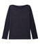 Camiseta de manga larga de lino brillante para mujer azul SMOKING/azul BRILLANT