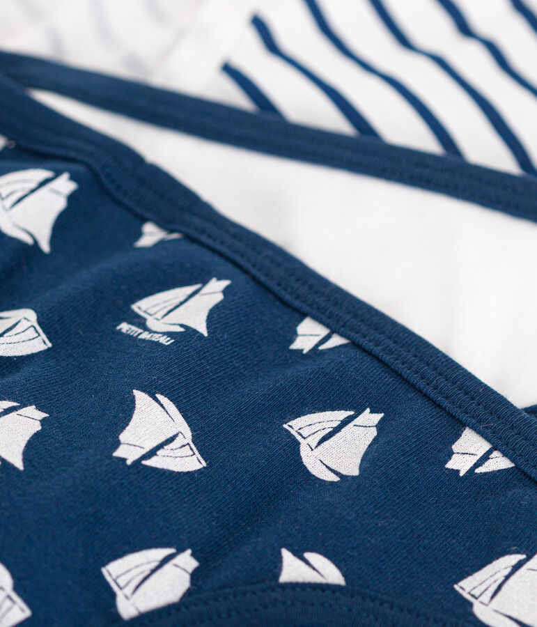 Juego de 3 braguitas de ni&ntilde;a de algod&oacute;n multicolor