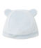 Gorro de nacimiento en terciopelo para bebé unisex azul FRAICHEUR