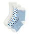 Juego de 3 pares de calcetines infantiles para niña variante 2