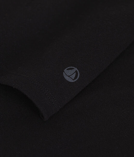 Camiseta L'ICONIQUE de algodón de punto «cocotte» para mujer negro BLACK