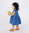 Vestido vaquero ligero sin mangas para bebé azul DENIM CLAIR