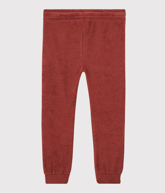 Pantalón de rizo de niña marron OMBRIE