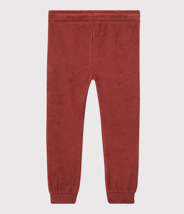 Pantal&oacute;n de rizo de ni&ntilde;a marron