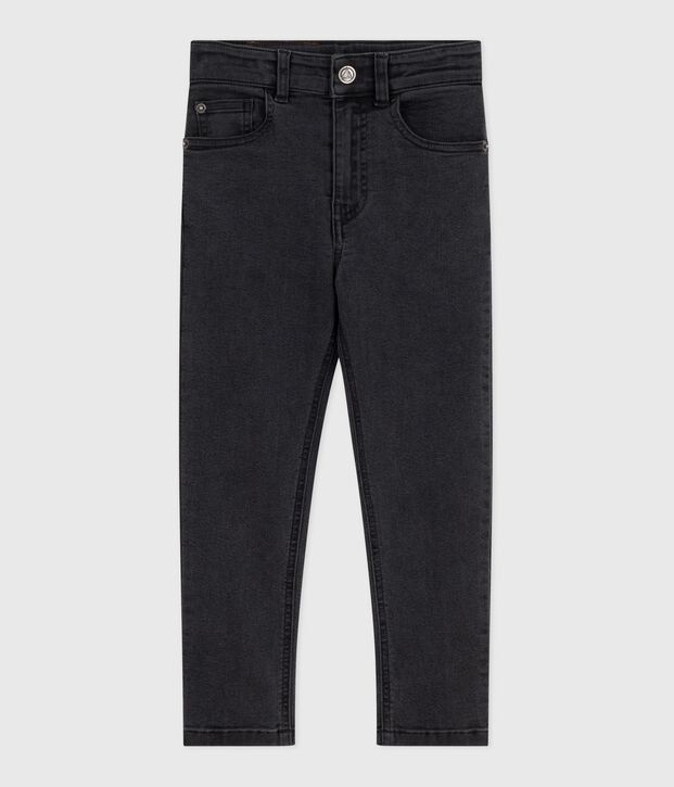 Pantal&oacute;n denim infantil negro