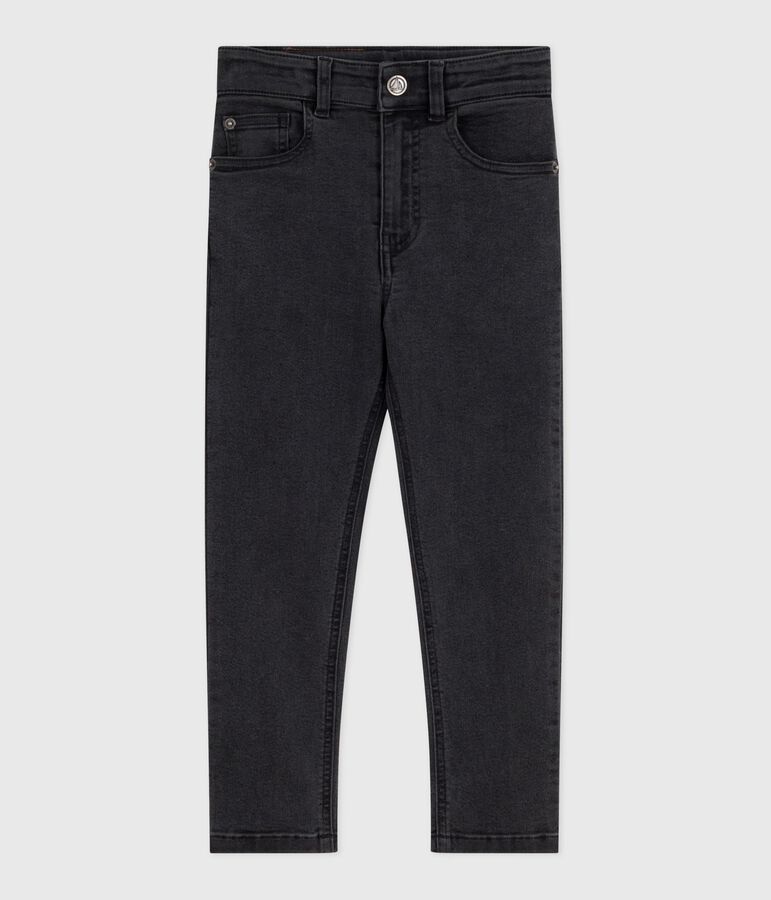 Pantal&oacute;n denim infantil negro