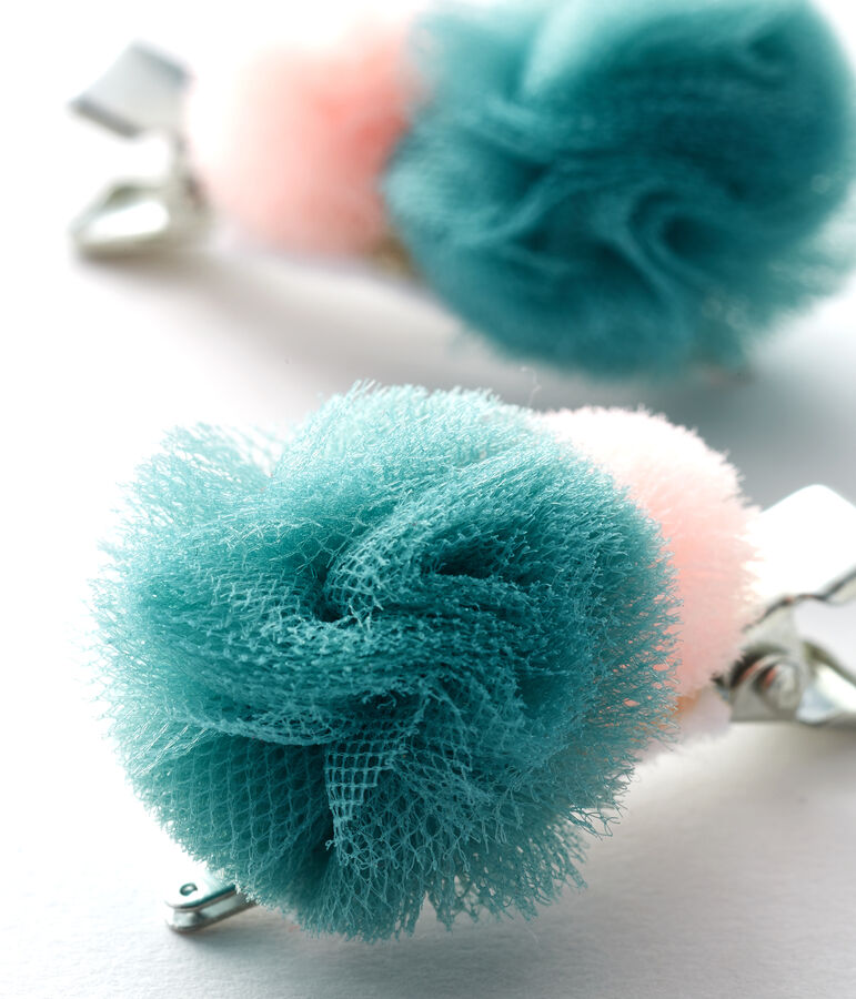 Juego de accesorios de pelo infantiles para ni&ntilde;a multicolor