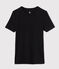 Camiseta de manga corta para hombre negro NOIR
