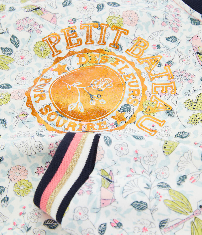 C&aacute;rdigan de ni&ntilde;a blanco MARSHMALLOW/blanco MULTICO