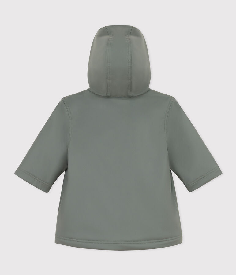 Chubasquero c&aacute;lido para beb&eacute; verde