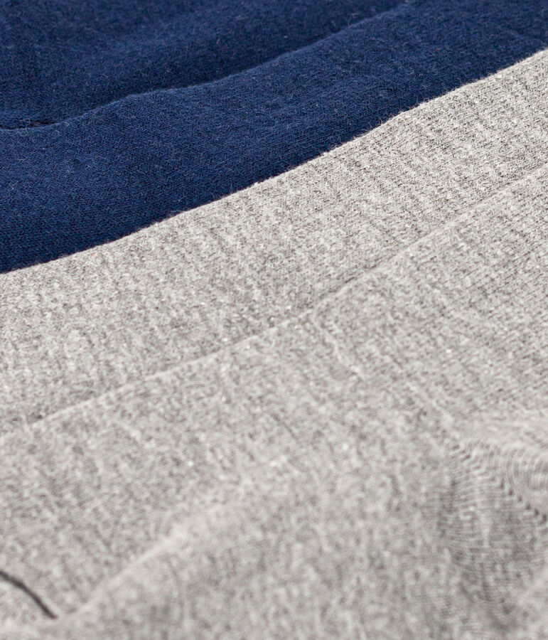 Juego de 2 pares de leotardos de ni&ntilde;a de algod&oacute;n variante 1