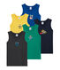 Pack de 5 camisetas sin mangas para niño