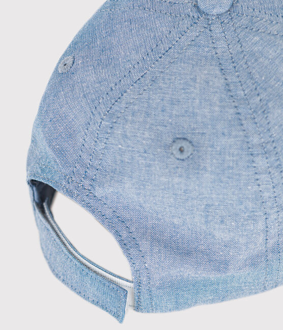 Gorra infantil de tejido vaquero celeste DENIM TRES CLAIR