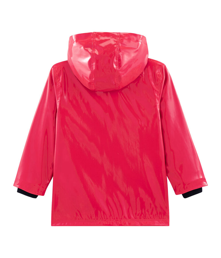 Impermeable reforzado para ni&ntilde;a rojo