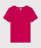 Camiseta, La Icónica de lino de mujer rosa DELHI