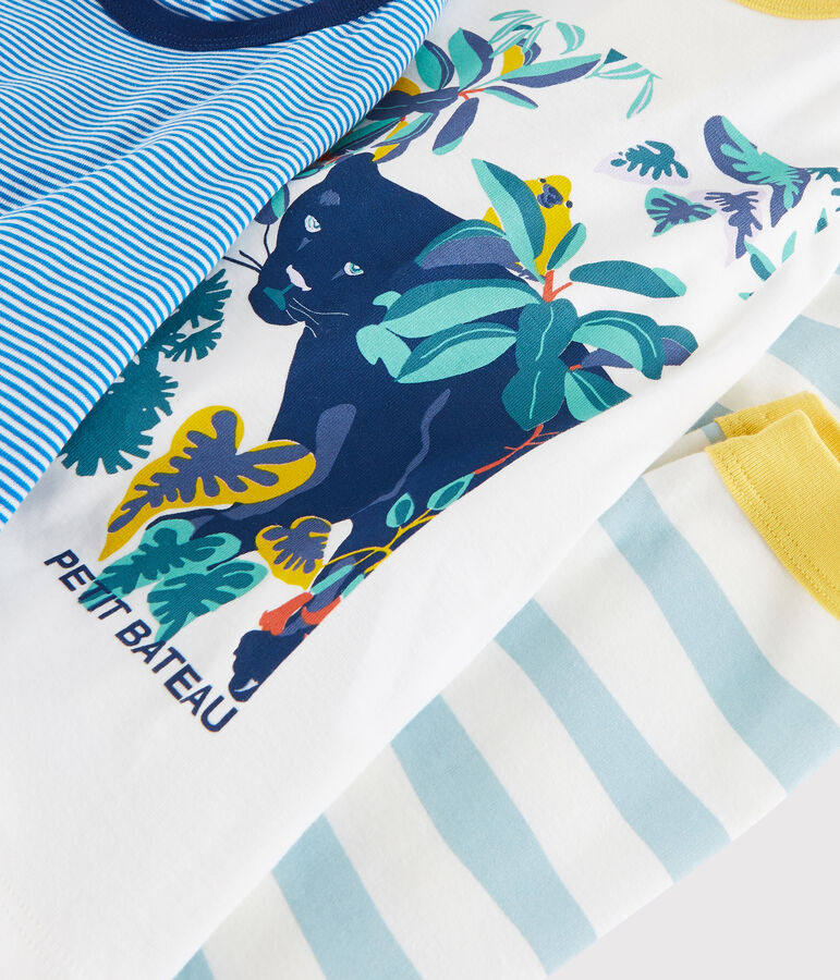 Juego de dos pijamas de punto para ni&ntilde;o peque&ntilde;o variante 1