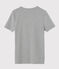Camiseta de manga corta para hombre gris SUBWAY CHINE