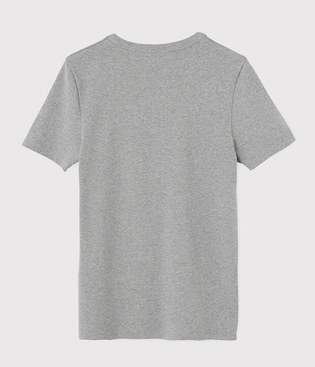 Camiseta de manga corta para hombre gris