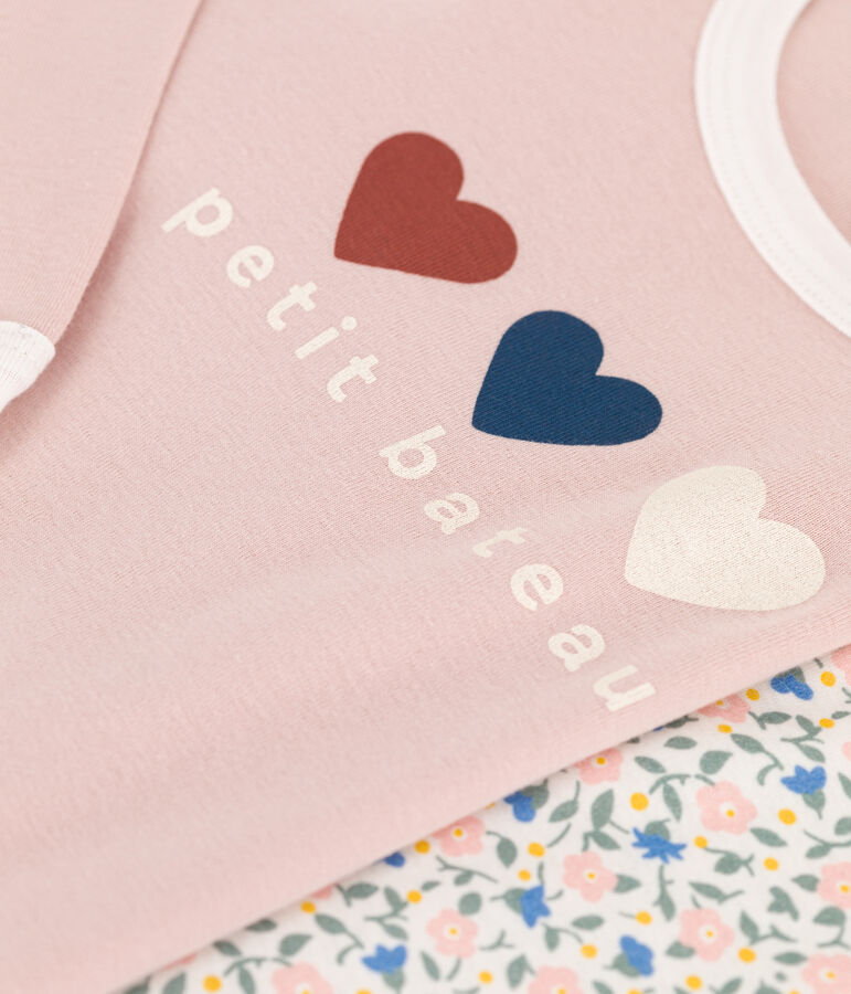 Juego de 2 pijamas infantiles de algod&oacute;n variante 1