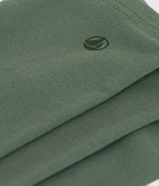 Leggings de punto y elastano para niña verde CROCO