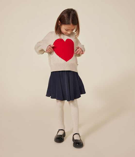 Jersey de lana y algodón para niña AVALANCHE/ CORRIDA