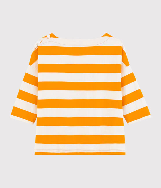 Camiseta de mujer amarillo TEHONI/blanco MARSHMALLOW