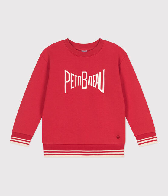 Sudadera infantil unisex de algodón con estampado SPI