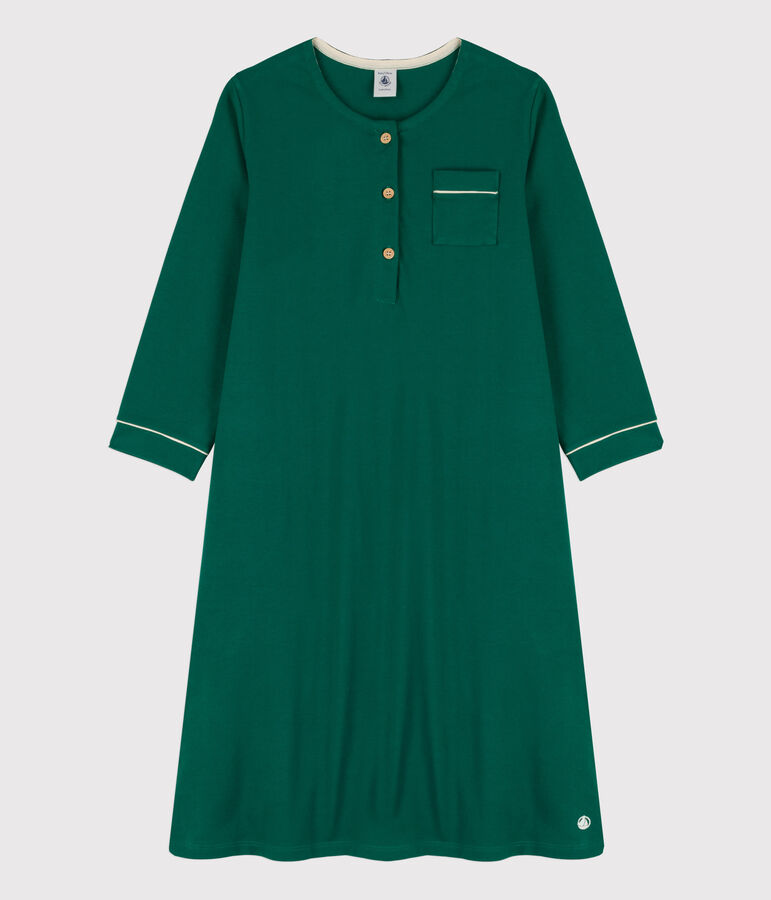 Camis&oacute;n de algod&oacute;n para ni&ntilde;a verde
