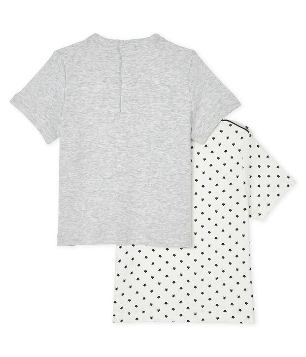 Juego de 2 camisetas para beb&eacute; ni&ntilde;o multicolor