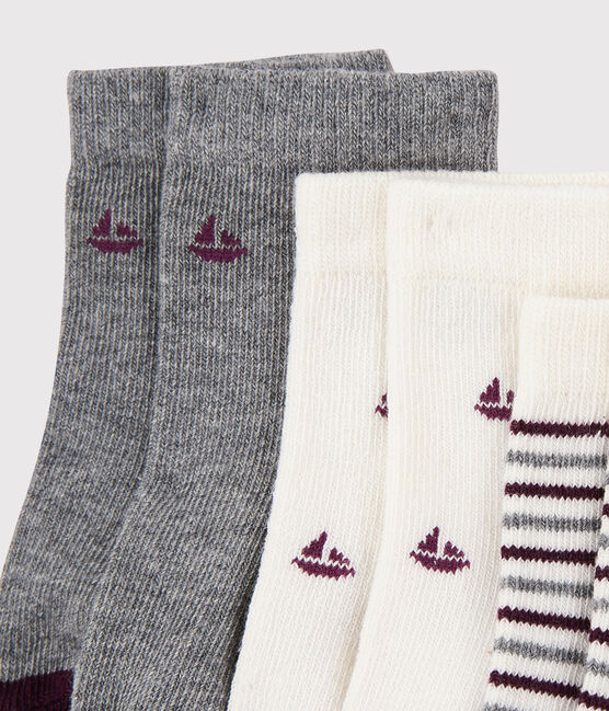 Juego de 3 pares de calcetines para bebé variante 2